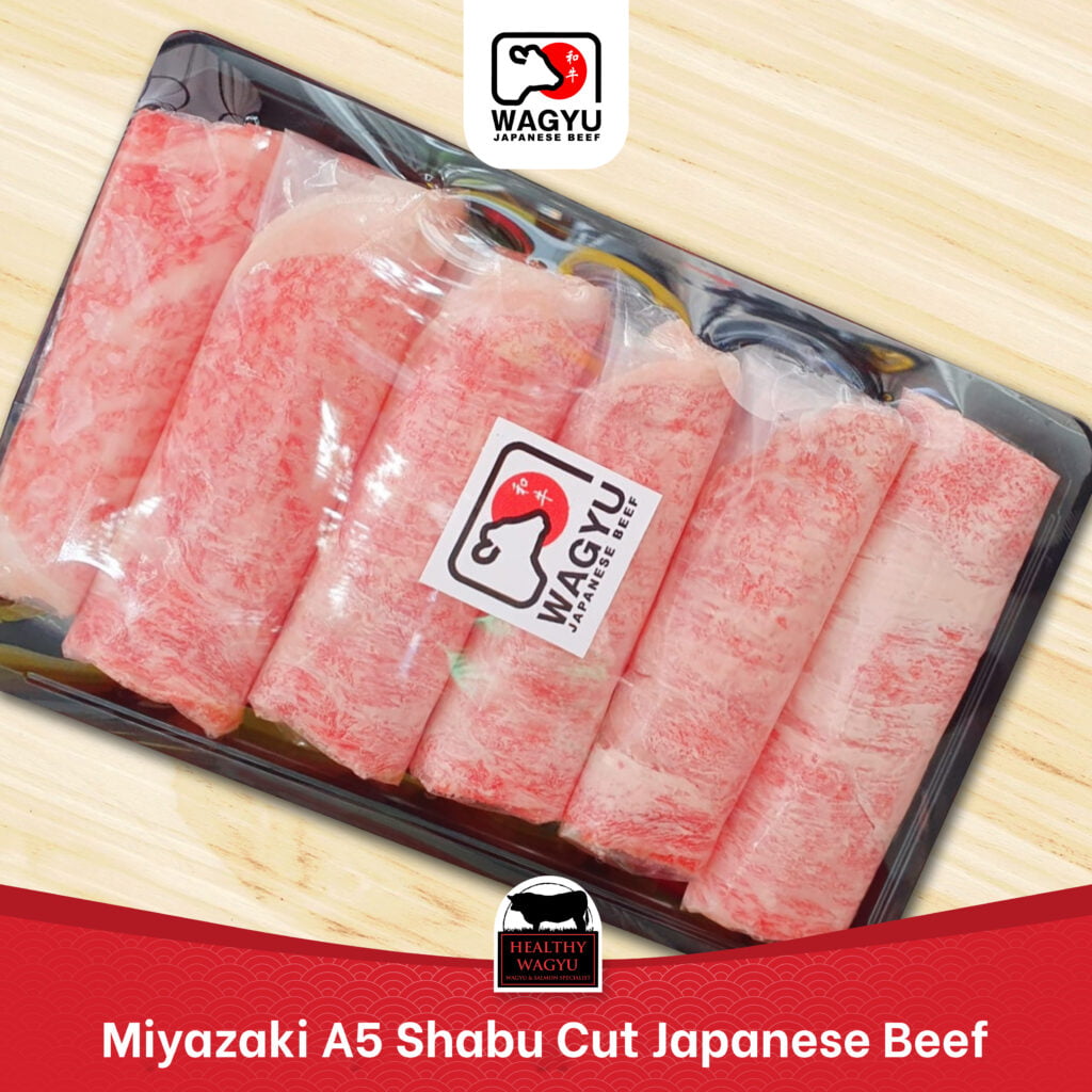 Miyazaki A5 Shabu Cut Japanese Beef 150Gr | Healthy Wagyu